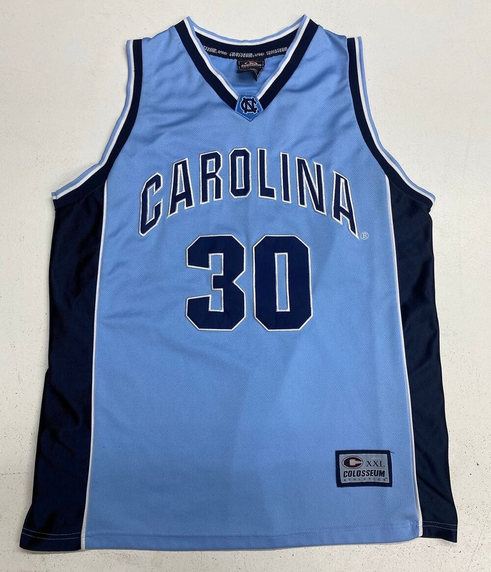 VTG Y2K Colosseum Athletics UNC North Carolina Tar Heels #30 basketball jersey L